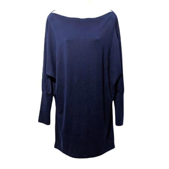 NWT C+D+M Boat Neck Long Sleeve Dress M - Picture 2 of 7